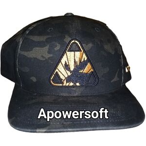 TOBE Camo Moose Patch Snapback Hat — One Size